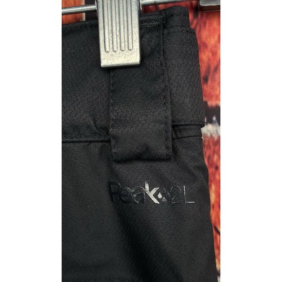 REI Peak2L Unisex Kids Girls Boys XS (6-7) Black Ski Snow Board Pants That Grow - Picture 6 of 7